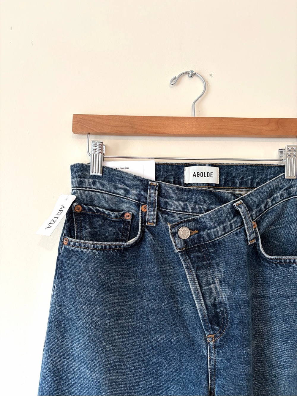 AGOLDE ARC CRISS CROSS JEAN (WEIGHTLESS) - Picture 9 of 15